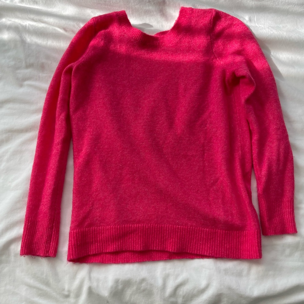 Loft Backless Sweater Petite Small